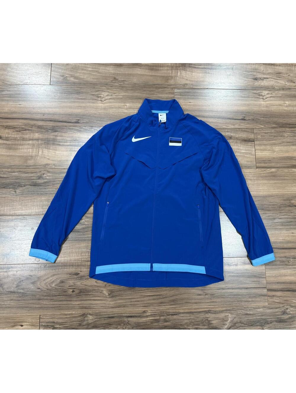 Nike Pro Elite 2024 Paris Olympics Estonia Team Issued Mens Track & Field Jacket